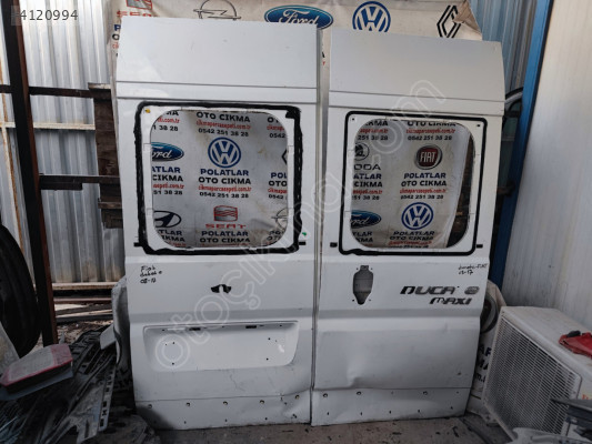 Fiat Ducato bagaj kapağı