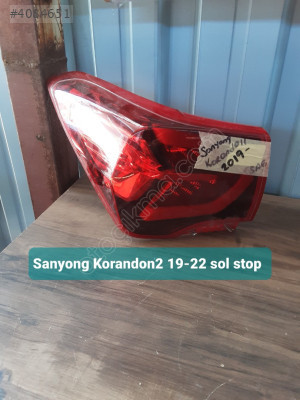 Sanyong Korandon2 19-22 sol stop