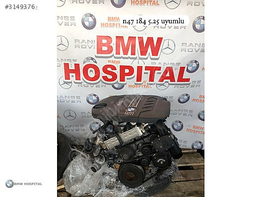 BMW N47 F10 5.25 UYUMLU KOMPLE MOTOR DÜŞÜK KM.