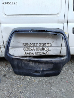 Orjinal Çıkma Renault Scenic 1 Bagaj Kapağı