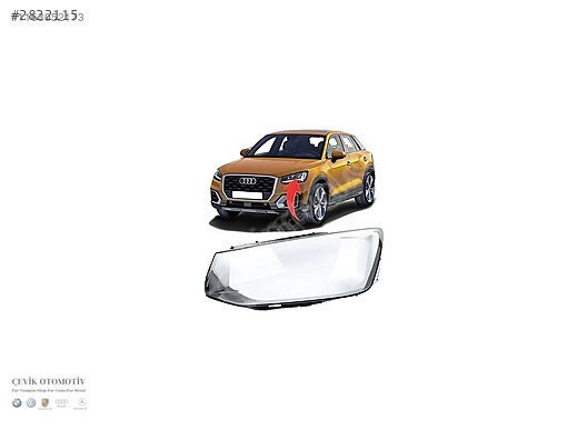 AUDİ Q2 2018-2020 SAĞ SOL FAR CAMI