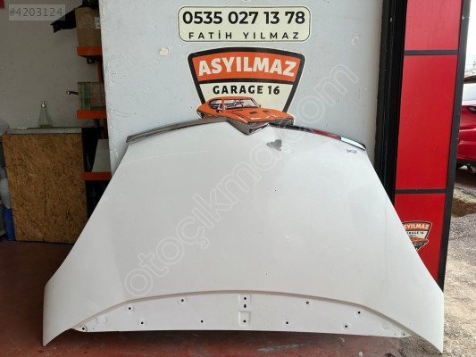 C3 MOTOR KAPUTU ORJİNAL BEYAZ