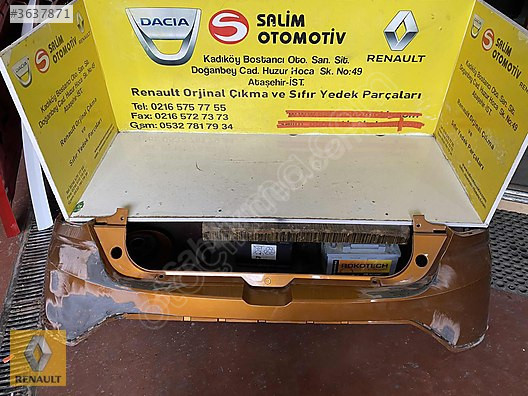 DACİA SANDERO 2022 ÇIKMA ARKA TAMPON VE DİĞER PARÇALARI