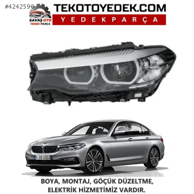 BMW 5 SERISI G30 G31 M5 F90 ÖN FAR SAĞ SOL 2017 VE ÜZERİ KAMPANYA