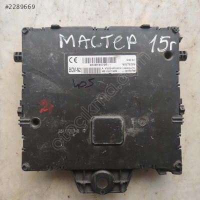Renault Master Kangoo BCM Merkezi kontrol Modülü 284B18572R