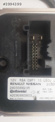 Renault Cli̇o 4 İcon Led Far Beyni̇ ÇİKMA Orji̇na