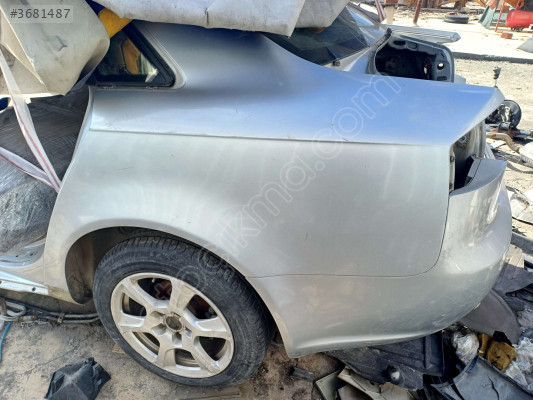 audi a4 b7 kasa sol arka çamurluk