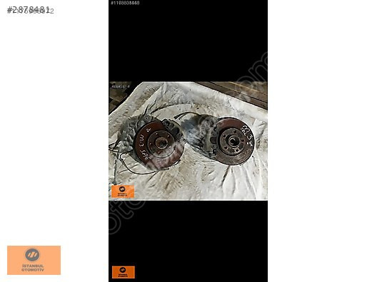 RENAULT MEGANE 3 1.5 D ORJINAL ÇIKMA TAŞIYICI DİSK 