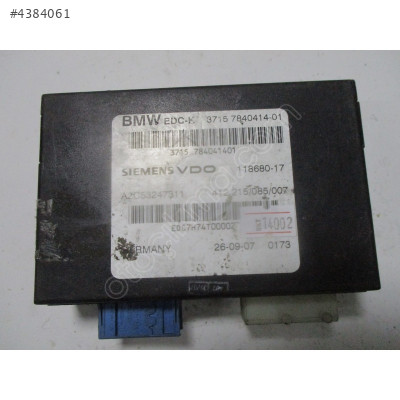 Bmw E60 Süspansiyon Beyni 37157840414-01 A2C53247311