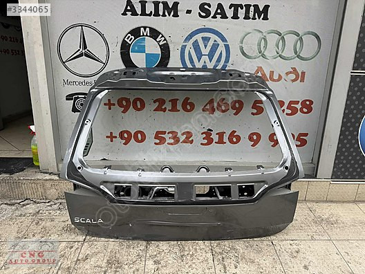 Skoda scala bagaj kapağı