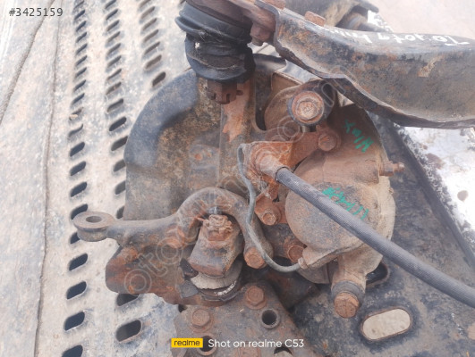 Toyota hılux taşıyıcı PORYA disk komple