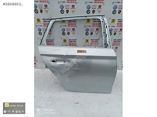 SKODA KAMİQ SAĞ ARKA KAPI OEM 658833312 ÇIKMA SÖKME YEDEK PARÇA