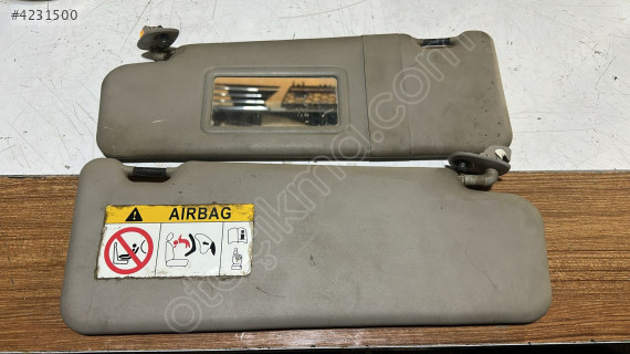 2015-2019 DACİA DUSTER GÜNEŞLİK GÖLGELİK ORJ ÇIKMA