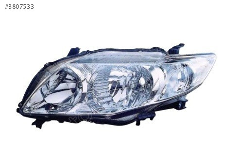 SOL ÖN FAR ELEKTRİKLİ TOYOTA COROLLA 07-09