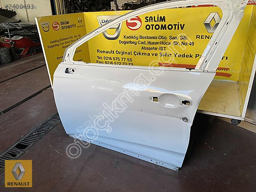 RENAULT CLIO 5 ÇIKMA ORJİNAL SOL ÖN KAPI VE DİĞER PARÇ