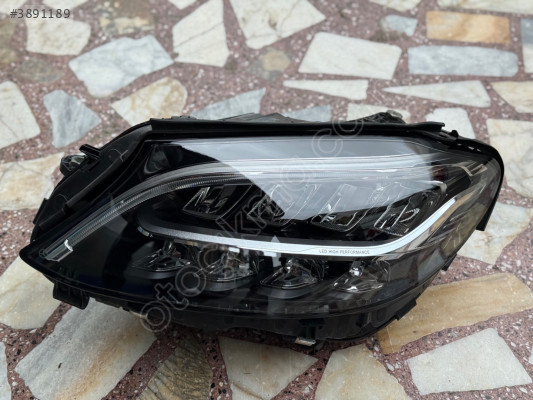 MERCEDES C SERİSİ W205 MAKYAJLI 6 PİN ORJİNAL HATASIZ SOL FAR GY