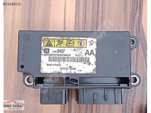 13582437 Astra J Airbag Beyni