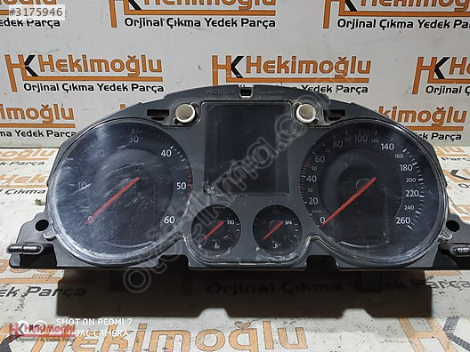 VW PASSAT B6 KİLOMETRE SAATİ KADRAN A2C5 3106067
