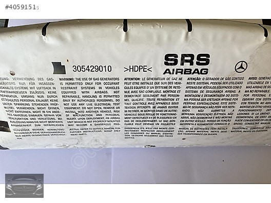 MERCEDES W204 C SERİSİ ÇIKMA ORJINAL YOLCU AİRBAG 2048600005
