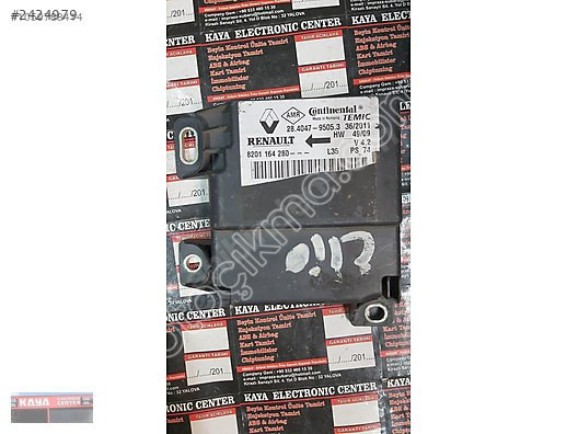 8201164280 RENAULT CLİO AİRBAG BEYNİ