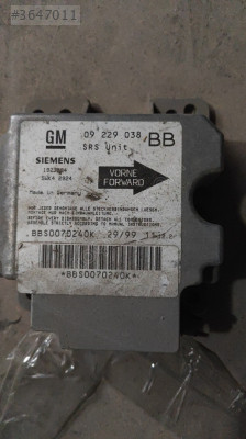 09 229 038 BB OPEL ASTRA İÇİN AİRBAG BEYNİ