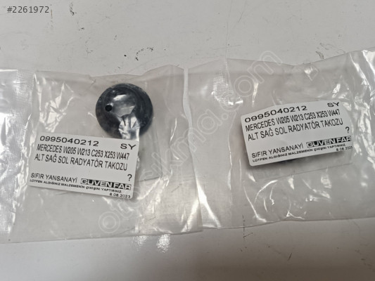 MERCEDES W205 W213 C253 X253 W447 ALT SAĞ SOL RADYATÖR TAKOZ