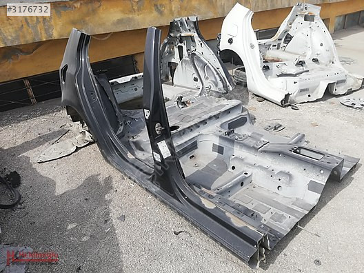VW GOLF 6 ARKA ŞASİ-ŞASE ÇEYREK MARŞPİYEL ORTA DİREK TAVAN ARKA