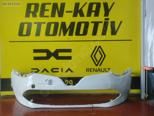 620221112R RENAULT CLİO 4 FAZ 1 ÖN TAMPON BEYAZ ORJ ÇIKMA