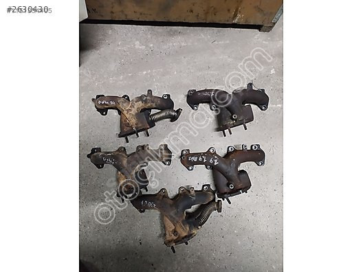 Doblo 1.9 Düz Egzoz Manifoltu Çıkma Orginal