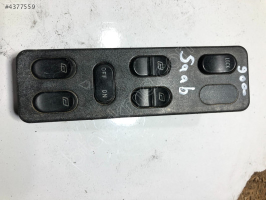 Saab 9000 Sol Ön 4lü Cam Açma Düğmesi