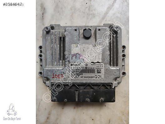 Alfa Romeo 147 1.9 JTDM Motor Beyni 51806565 - 0281013533