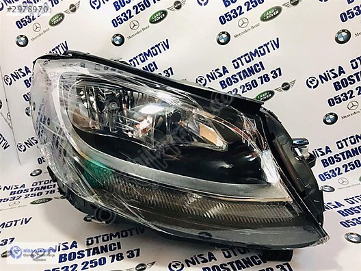 MERCEDES C SERİSİ W205 KASA SAĞ FAR MAKYAJSIZ ORJ A2058200261