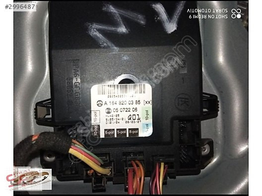 MERCEDES MLW 164 ÇIKMA KAPI KONTROL ÜNİTESİ (A1648200385)