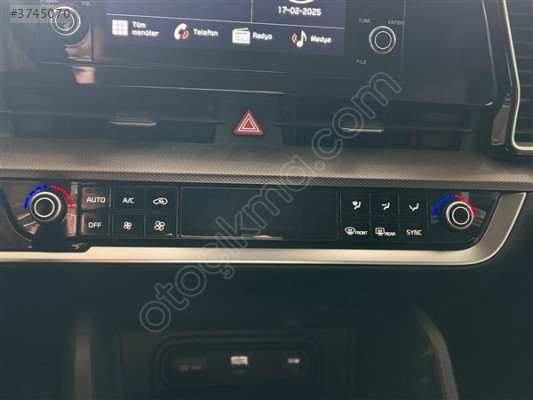 2023 Kia Sportage Klima Paneli-Klimatronik