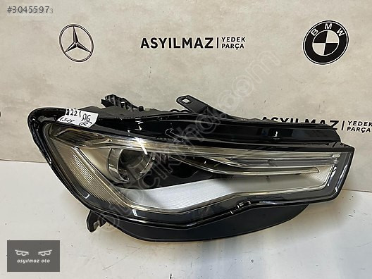 AUDİ A6 SAĞ FAR MAKYAJLI ORJİNAL 2015-2018 OEM:4G0941044F