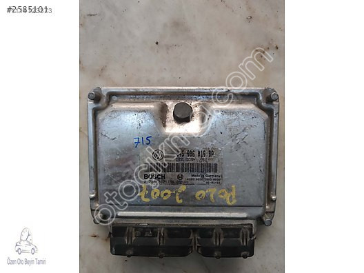 Volkswagen Polo 1.4 TDI Motor Beyni 045906019BP - 0281012194