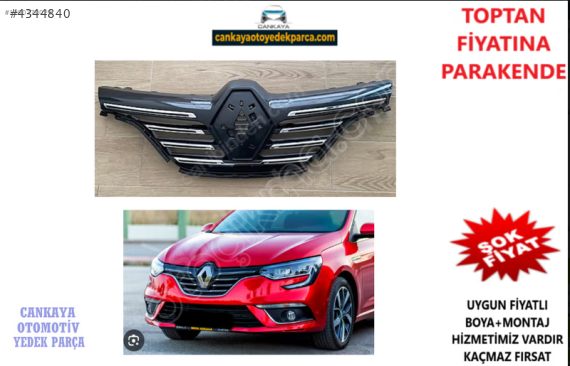 RENAULT MEGANE IV ÖN PANJUR 7 CİTALI KOMPLE SIFIR 622568380R