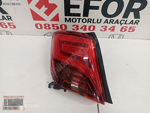 TOYOTA YARİS LEDLİ SOL STOP ÇIKMA ORİJİNAL PARÇA 2015-2017