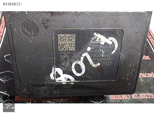 10.0915-1179.3 -10.0220-0377.4 PEUGEOT 208 ABS BEYNİ