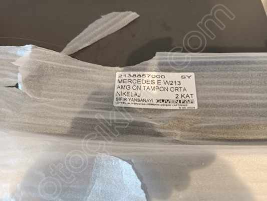 MERCEDES E W213 AMG ÖN TAMPON ORTA NİKELAJ 2138857000 SY