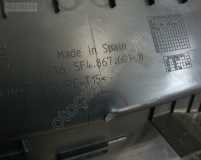 SEAT LEON 3.ARKA BAGAJ İÇ TRİM 5F4.867.601