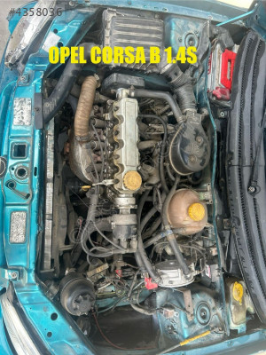 OPEL CORSA B ÇIKMA ORJİNAL GARANTİLİ 1.4 MOTOR