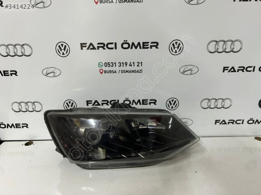 SKODA FABİA ÖN SAĞ FAR ORJİNAL HATASIZ LEDLİ MERCEKLİ