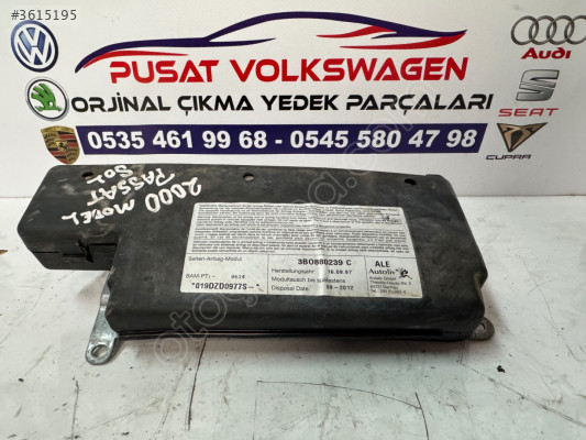 PASSAT B5 ÇIKMA ORJİNAL SOL KOLTUK AİRBAG 3B0 880 239 C