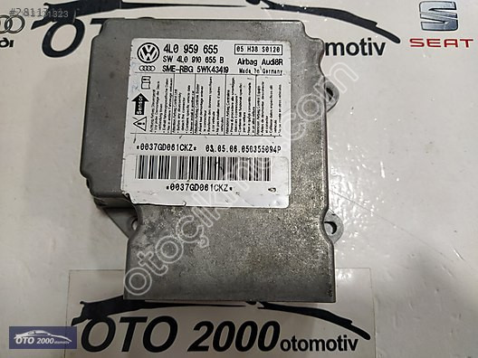 4L0959655-4L0910655B - AUDİ Q7 2007-2009 AİRBAG BEYNİ