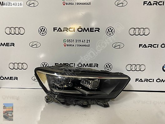 VW T-ROC ÖN SAĞ FAR ORJİNAL