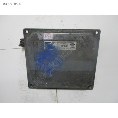 Ford Fiesta 1.2 Motor Beyni SIM22 S118107004D 3S61-12A650-CB 1PDB