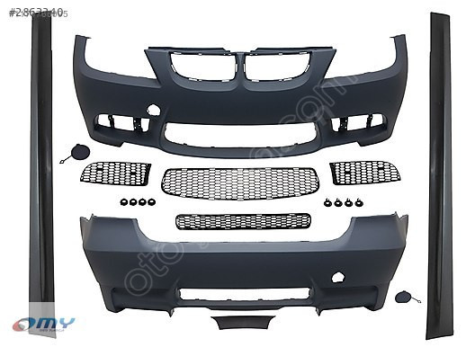 BMW E90 M SET GÖVDE KİTİ M3 STYLE ÖN ARKA TAMPON YAN MARŞPİYELLE