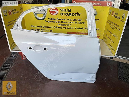 RENAULT MEGAN 4 ÇIKMA ORJİNAL SAĞ ARKA KAPUI VE DİĞER PARÇALARI