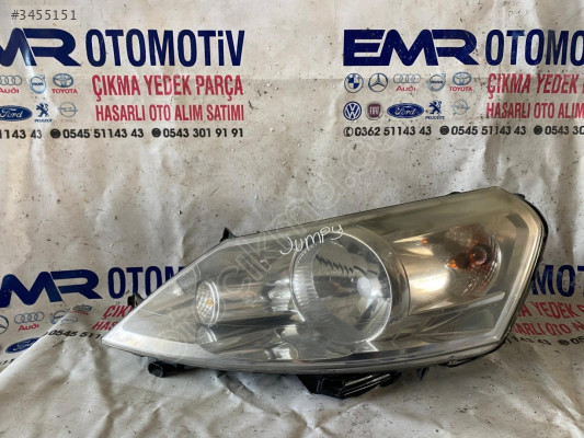 Citroen jumpy sol ön far EMR OTOMATİV